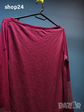 NIKE Блуза/Дамска Л, снимка 6 - Блузи с дълъг ръкав и пуловери - 36226336