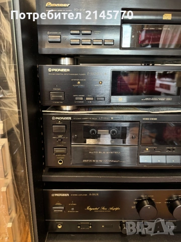 Оригинален аудио шкаф (rack) Pioneer комплект с аудио компоненти, снимка 4 - Ресийвъри, усилватели, смесителни пултове - 53275462