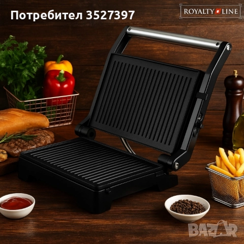 Тостер грил, снимка 2 - Тостери - 51625503