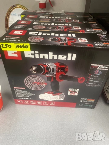 Нов акумулаторен винтоверт  einhell с батерия