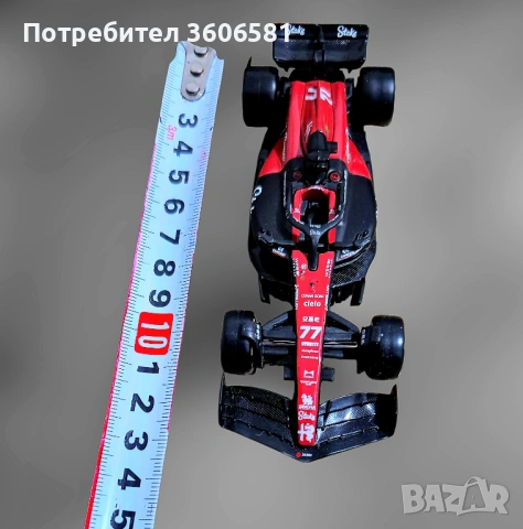 Реалистични Лицензирани модели на колите от формула 1 Mercedes AMG и Alfa Romeo, снимка 10 - Коли, камиони, мотори, писти - 48364927