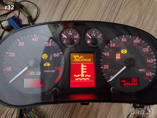 Audi A3 S3 8L ауди а3 8л с3 VDO ВДО километраж, снимка 3 - Части - 49495197