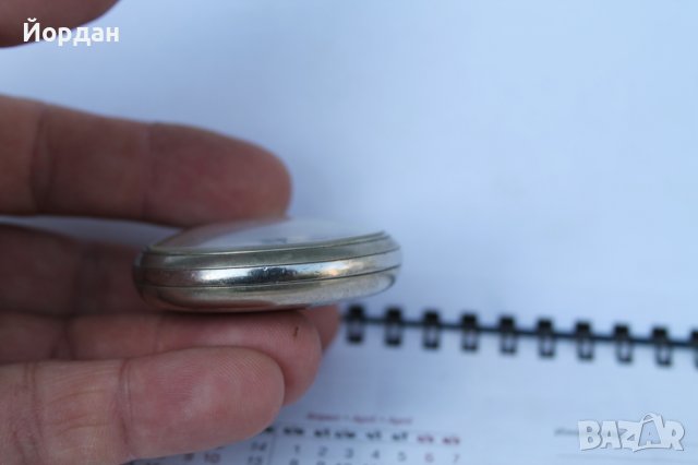 СССР джобен  часовник ''Молния'' с кораб, снимка 3 - Антикварни и старинни предмети - 41397081