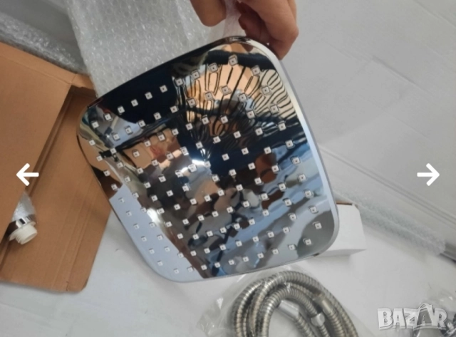 Душ система със стационарен и подвижен душ