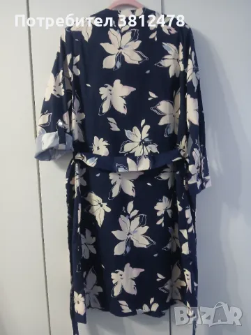 MOHITO Нова рокля тип риза на цветя, снимка 4 - Рокли - 48655623