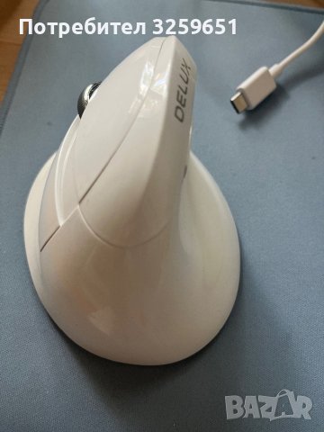 Вертикална мишка лява ръка, снимка 2 - Клавиатури и мишки - 41323026