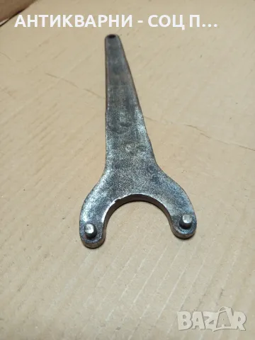 Соц Стар Голям Български Ключ За Машини., снимка 3 - Антикварни и старинни предмети - 49328732