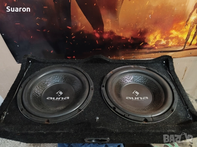 Двоен субуфер 2х10" AUNA, снимка 2 - Тонколони - 51880349