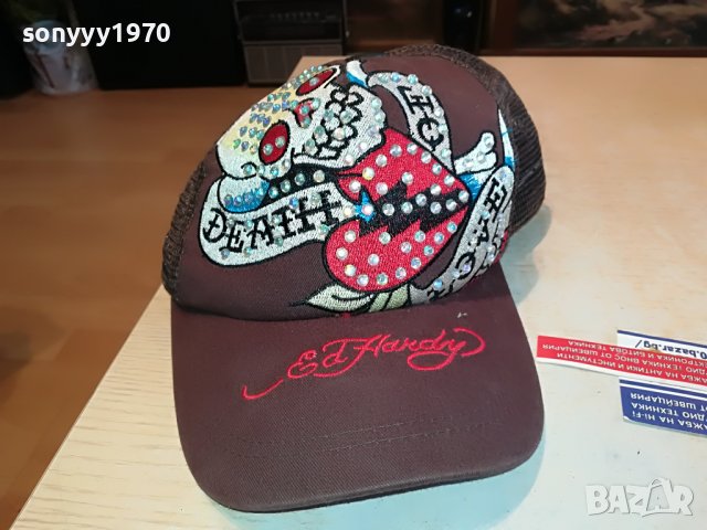 ПОРЪЧАНА-ED HARDY-ВНОС GERMANY 1403231110, снимка 1 - Шапки - 39993955