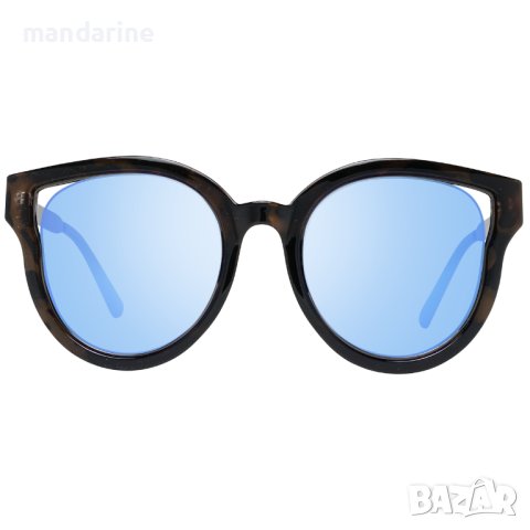 GUESS 🍊 Дамски огледални слънчеви очила "BLACK BROWN & BLUE" нови с кутия, снимка 3 - Слънчеви и диоптрични очила - 41455352