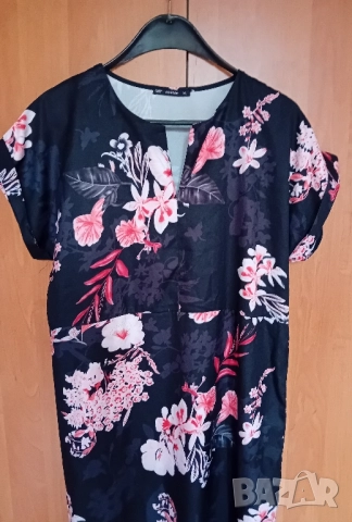 Цветна  дълга рокля, снимка 4 - Рокли - 51548453