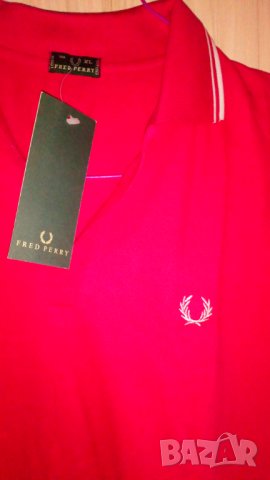 Fred Perry - Дамска памучна блузка , снимка 3 - Тениски - 41669969