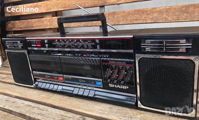 Радиокасетофон Sharp WF-340(BK), снимка 14 - Радиокасетофони, транзистори - 53604719