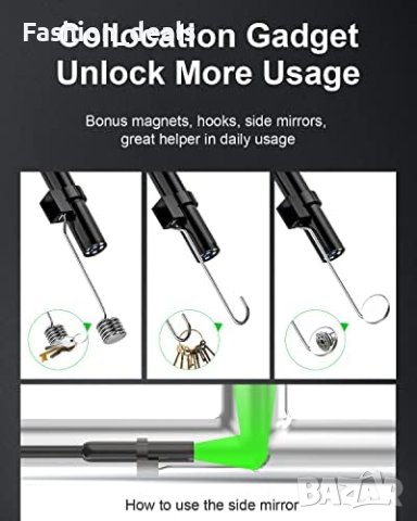 Нова Водоустойчива WiFi ендоскопска камера за инспекция с 8 светодиода, 2.0MP HD , снимка 4 - Друга електроника - 41467591