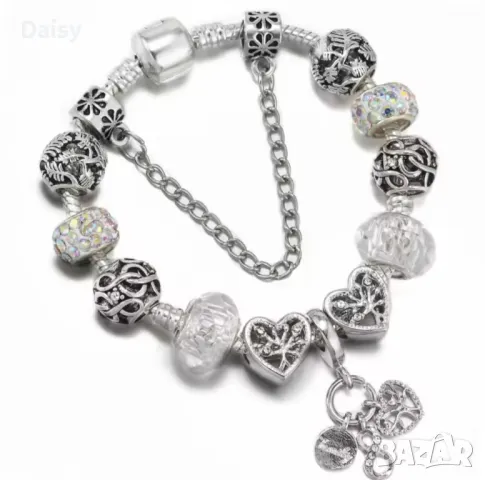 Гривни тип Пандора / Pandora с печат 925, снимка 17 - Гривни - 48874890