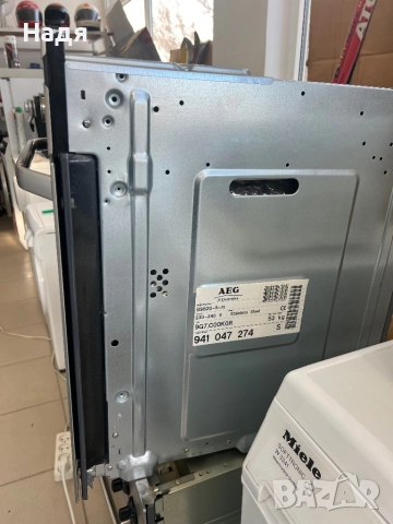AEG-фурна за готвене на пара,инокс,54л,модел:В9820-5-m, снимка 5 - Печки, фурни - 52536429