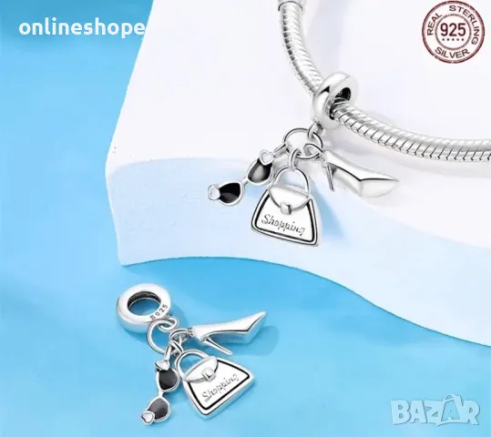 Голям Избор ТАЛИСМАНИ / Сребро S925 Сребърни Талисмани гривни , снимка 9 - Други - 49205920