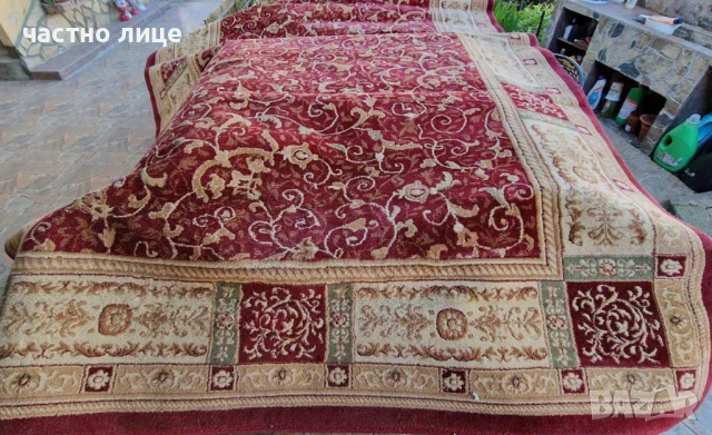 Голям български килим, тип персийски, снимка 5 - Килими - 50440841