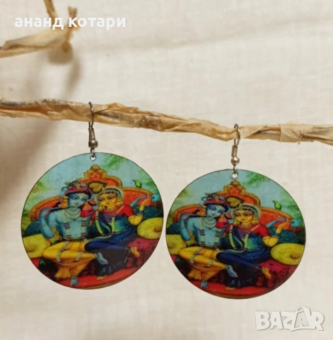 Индийски обеци- малки, големи- леки, снимка 9 - Обеци - 38697858