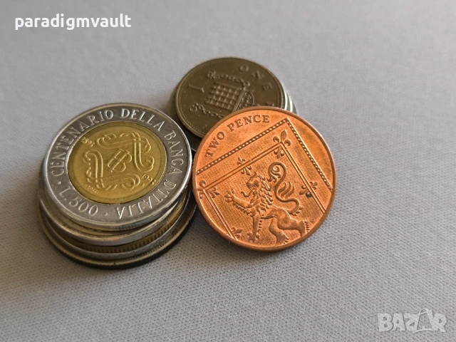 Монета - Великобритания - 2 пенса | 2015г.