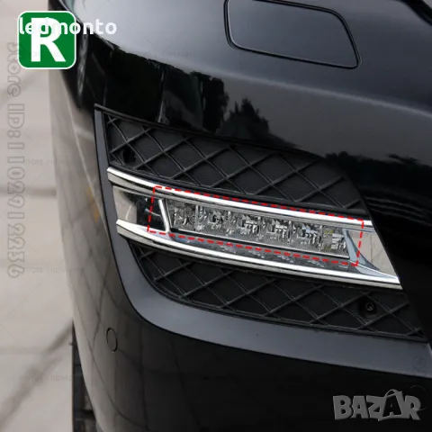 Дневни Светлини LED DRL за Mercedes ML, GL, GLK (W164, X164, X204) – 2008–2013, снимка 7 - Части - 50397558