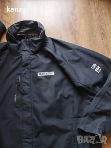 Helly Hansen Workwear 71045 Manchester Waterproof Shell Coat – мъжко яке - мембрана КАТО НОВО 2ХЛ, снимка 6 - Якета - 53696833
