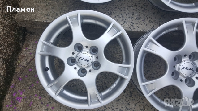 Алуминиеви джанти Rial Opel 5x110x15, снимка 5 - Гуми и джанти - 52089225