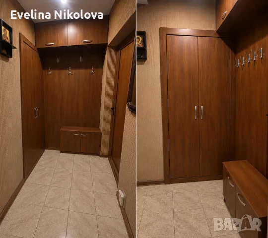 ПРОДАВА СЕ ТРИСТАЕН ТУХЛЕН АПАРТАМЕНТ – КВ. СТАВРОПОЛ, ПАЗАРДЖИК Площ: 106 кв.м с 1 гараж 140 000 € , снимка 13 - Апартаменти - 55744693
