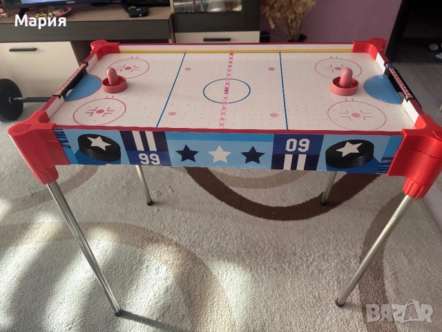 Въздушен хокей на маса, снимка 2 - Други игри - 52936076