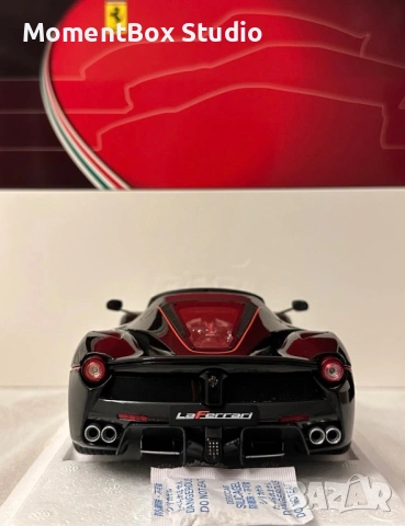 BBR BBR Ferarri La Ferarri Aperta Black Daytona1:18, снимка 3 - Колекции - 53618532