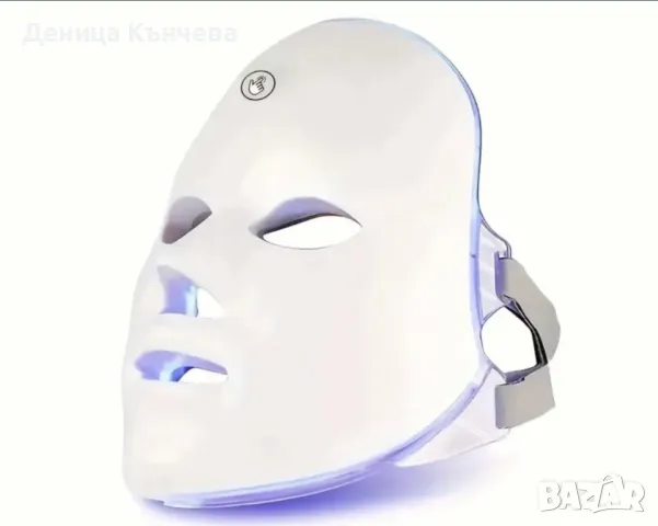 Козметична LED лед маска за фотон терапия светлинна терапия, снимка 2 - Лед осветление - 48145838