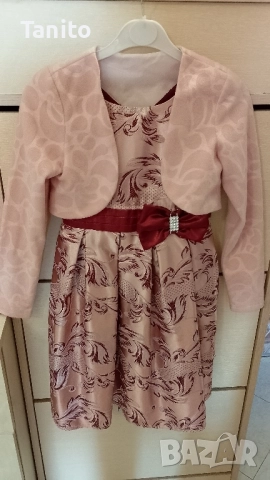 Елегантна детска рокля 