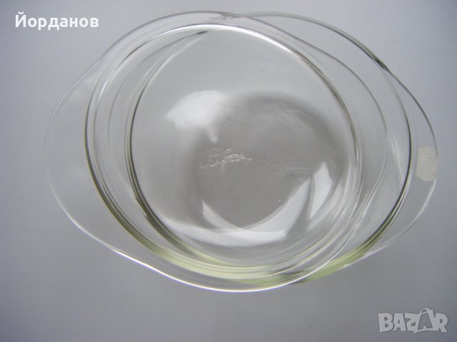 Касерола от йенско стъкло, снимка 2 - Съдове за готвене - 40935269