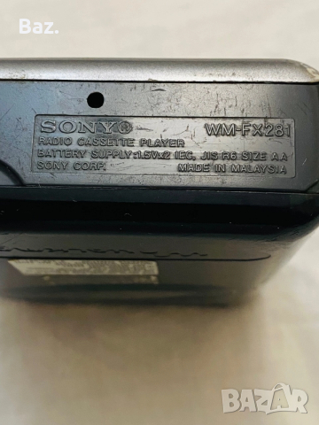   Sony  модел WM-FX281, снимка 3 - Радиокасетофони, транзистори - 52962736