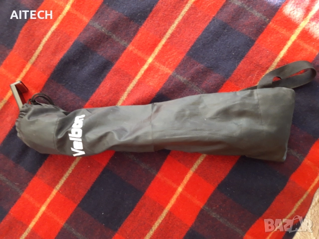 Трипод Velbon M47  + Калъф, снимка 2 - Чанти, стативи, аксесоари - 52812141