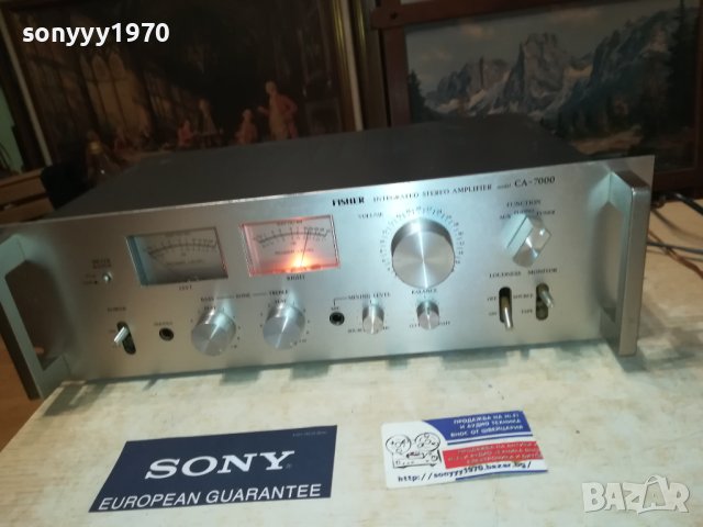 FISHER STEREO AMPLIFIER-MADE IN JAPAN 2306230708LDOORS, снимка 11 - Ресийвъри, усилватели, смесителни пултове - 41326558