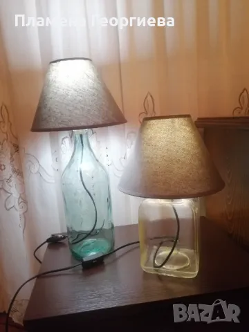 Уникални ръчно изработени настолни, нощни лампи , снимка 4 - Настолни лампи - 48547142