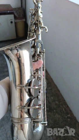   Алт саксофон Georges Bouvier  France, снимка 2 - Духови инструменти - 53701641