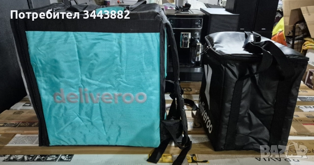 Темочанта"Deliveroo" за топли и студени ястия и напитки , снимка 4 - Кутии за храна - 52367345