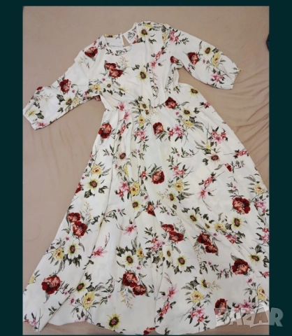Дълга рокля - флорална