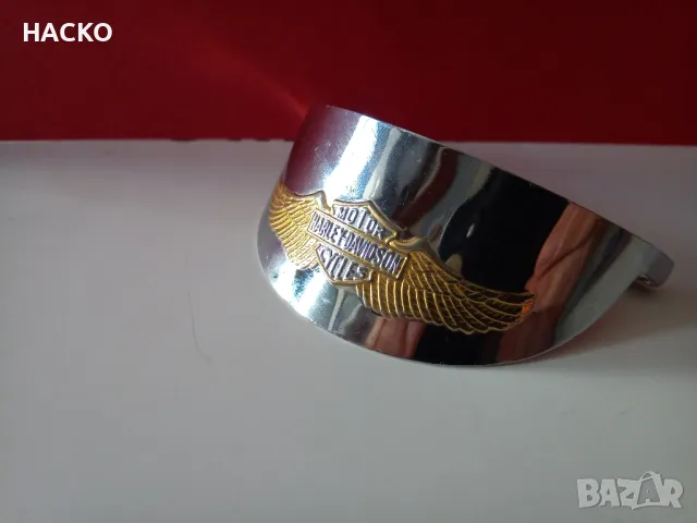 Метална Козирка за Фар на Harley Davidson 100% Оригинална, снимка 2 - Части - 50303487