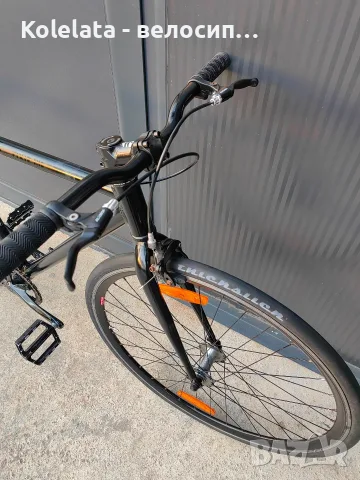 28" Fixie INC, размер 53, алуминиев фикси велосипед, снимка 9 - Велосипеди - 56060527