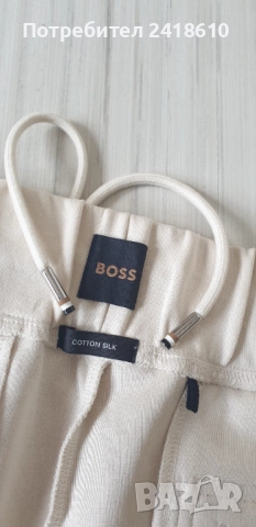 Hugo Boss T - Schiller Cotton - Silk  Mens Size S / 32 НОВО! ОРИГИНАЛ! Мъжки Спортен Панталон., снимка 3 - Панталони - 52541632