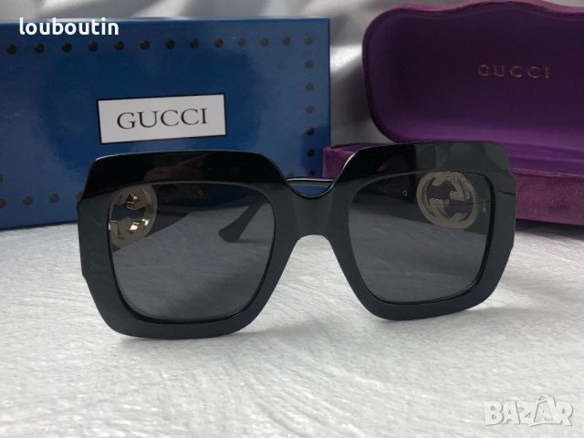 Gucci 2023 дамски слънчеви очила два цвята , снимка 9 - Слънчеви и диоптрични очила - 40780932