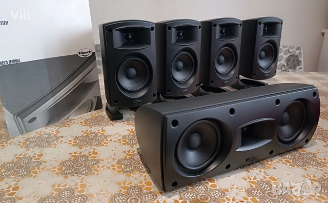 Klipsch Quintet II Black, снимка 6 - Ресийвъри, усилватели, смесителни пултове - 53583972