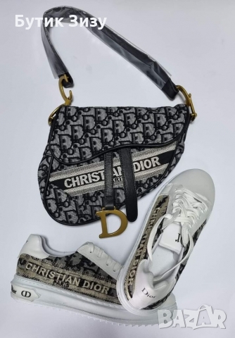 Дамски кецове Christian Dior в 2 цвята , снимка 4 - Кецове - 36079940