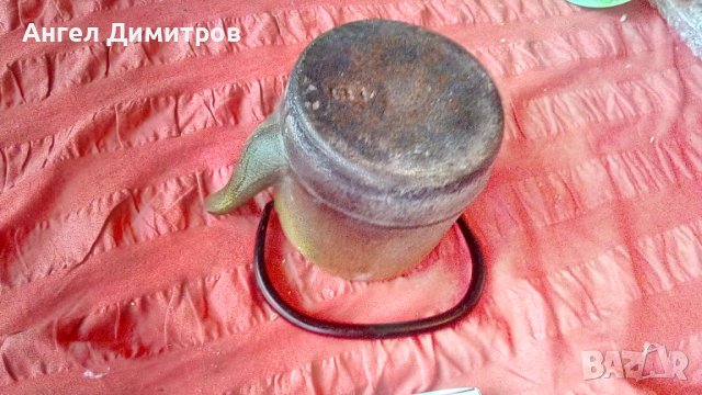 Стар масивен чугунен маркиран чайник , снимка 3 - Антикварни и старинни предмети - 41704891