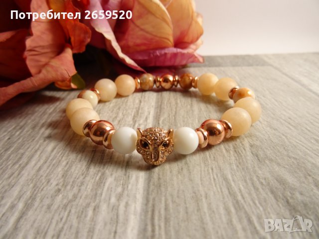 Дамска гривна от естествени камъни