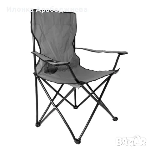 Сгъваем къмпинг стол Muhler, 52x52x82см, снимка 1