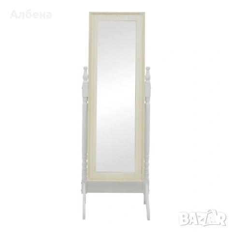 Огледало Малон – античен бял цвят, снимка 2 - Огледала - 53873201